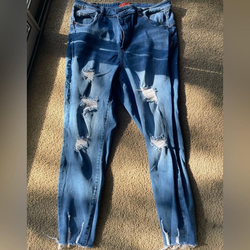 Form Fitting Skinny Jeans